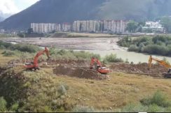 В целях предотвращения подтопления города Тырныауза проводятся мероприятия по снижению уровня подъема реки Баксан
