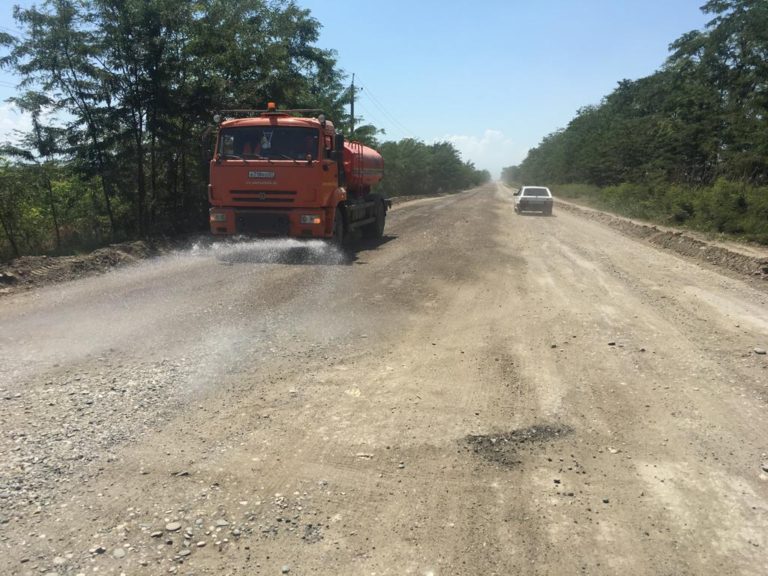 Реконструкция участка автомобильной дороги