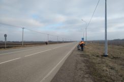 Ведутся работы по приведению в нормативное состояние полосы отвода автомобильной дороги Нальчик – Майский Урванском и Майском муниципальных районах КБР.
